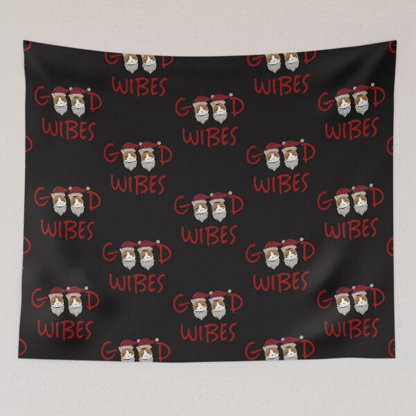 Item preview, Good vibes cat christmas design  designed and sold by WOWSOMETHINGNEW.