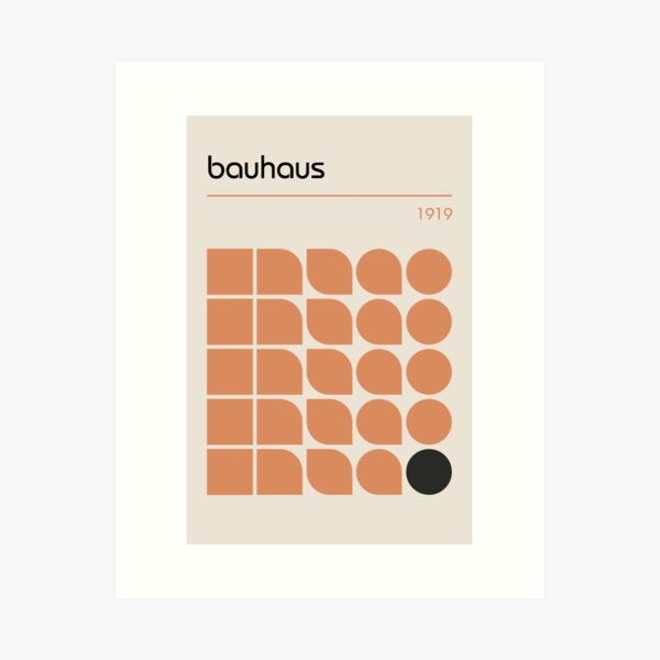 Item preview, Bauhaus #19 designed and sold by GoodMoreInc.