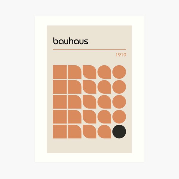 Bauhaus #19 Art Print