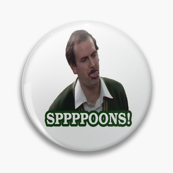 Item preview, Fawlty Towers SPPPPOONS! designed and sold by Tom Newberry.
