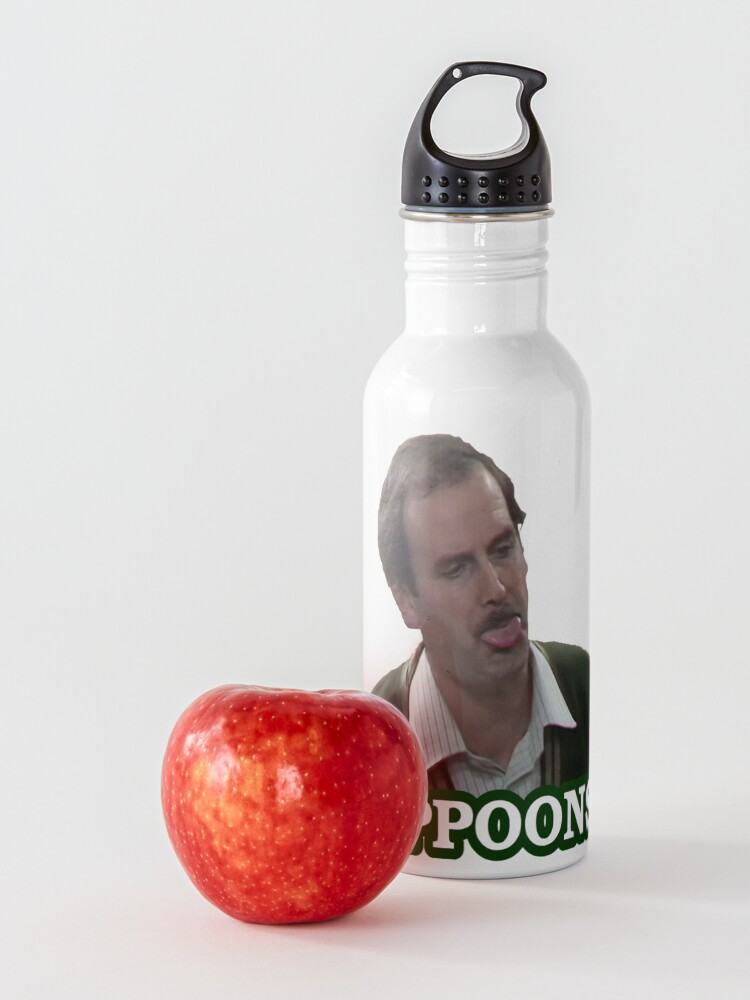 Alternate view of Fawlty Towers SPPPPOONS! Water Bottle