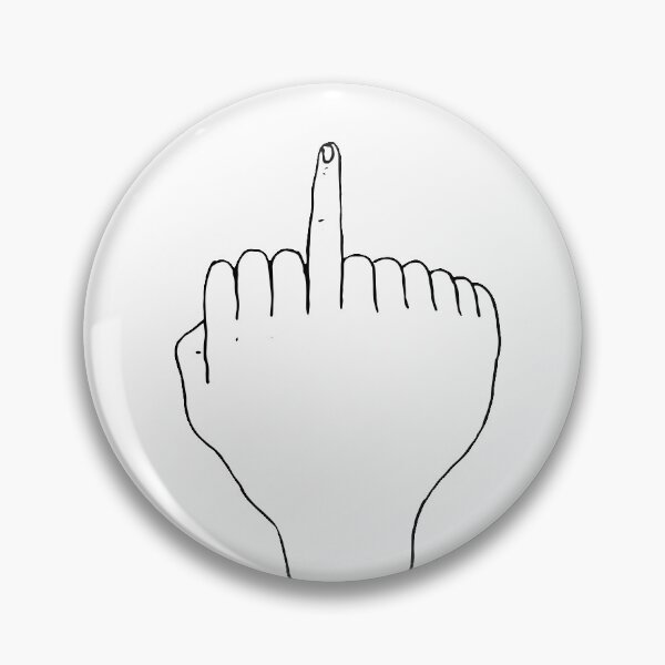 Item preview, Middle finger designed and sold by h-and-c.
