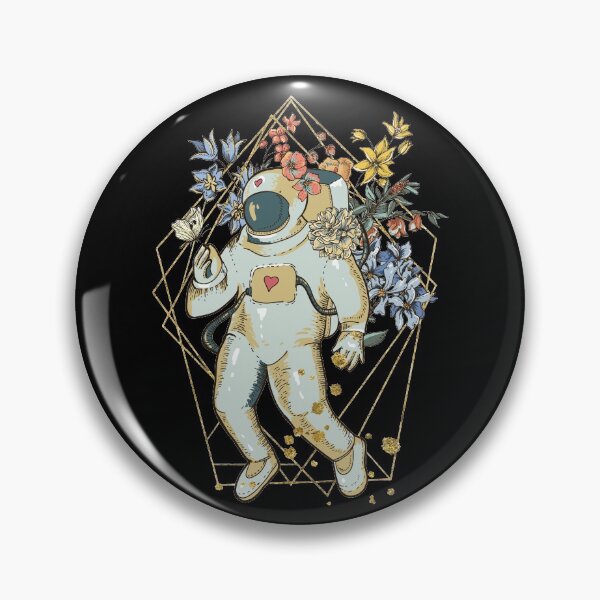 Item preview, Astronaut with flowers designed and sold by Izod55.