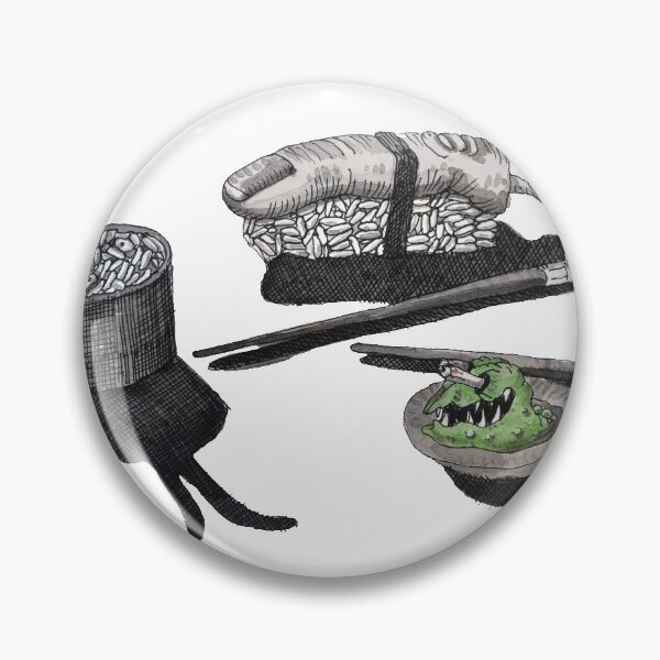 Item preview, Monster Sushi designed and sold by BarkingDogArt.