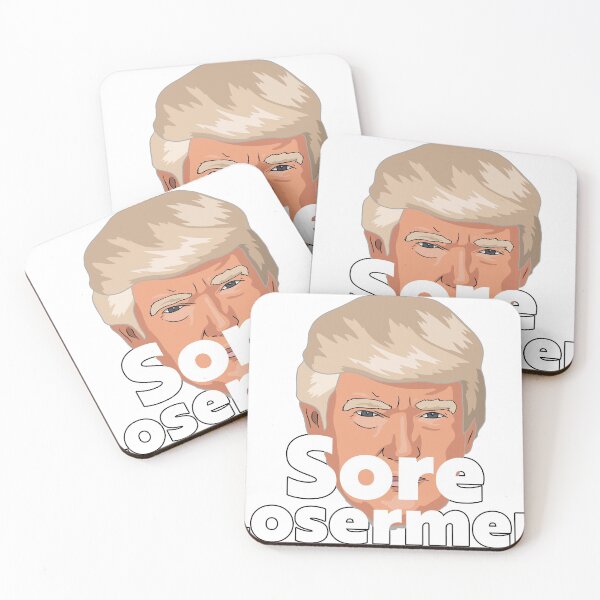 Item preview, Sore Losermen Trump designed and sold by Feline Rockstars.