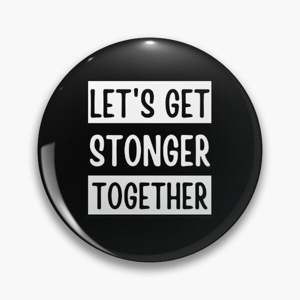 Item preview, lets get stronger together designed and sold by Flow-Store.