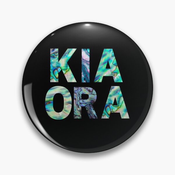 Item preview, Kia Ora Paua Shell Lettering designed and sold by AtarangiDesigns.