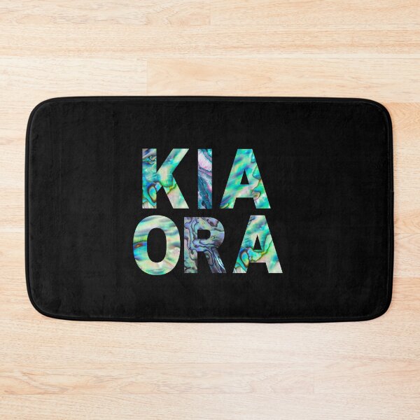 Item preview, Kia Ora Paua Shell Lettering designed and sold by AtarangiDesigns.