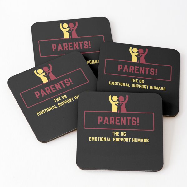 Item preview, Emotional Support Humans - Parents designed and sold by TheHustlersSC.