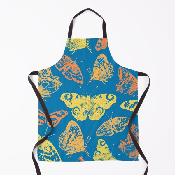 Artikelvorschau, Yellow and orange butterfly pattern entworfen und verkauft von InyasArt.