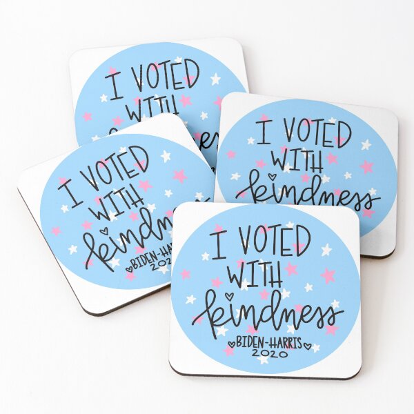 Item preview, I Voted With Kindness 2020 designed and sold by Sydney Pendergrass.