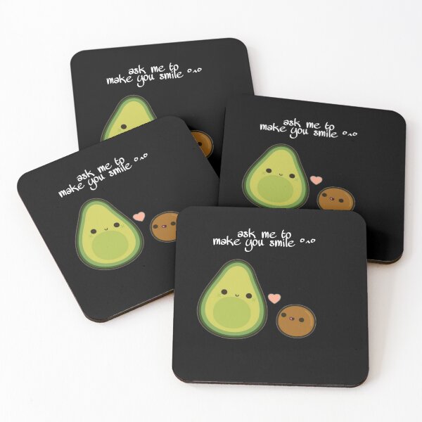 Artikelvorschau, Bitte mich, dich zum Lächeln zu bringen (süße Avocado) entworfen und verkauft von Slangt-shirt.