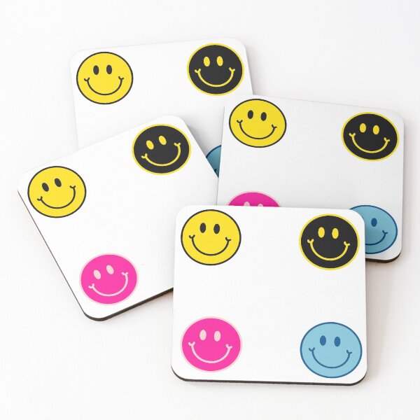 Item preview, 4-Pack Neon Pink, Blue, Yellow, Black  designed and sold by Art by Amanda.