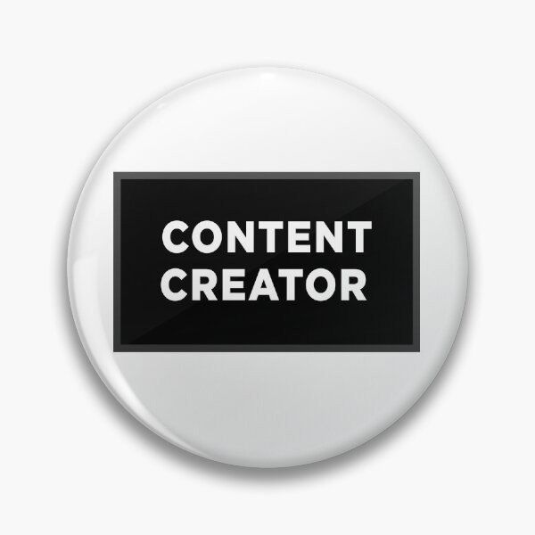 Item preview, Content Creator Badge designed and sold by PeterPrv.