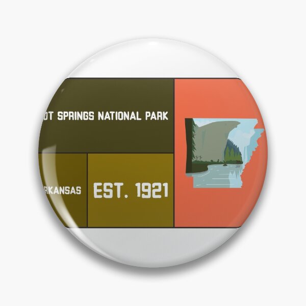 Item preview, Hot Springs National Park designed and sold by Johnkael.