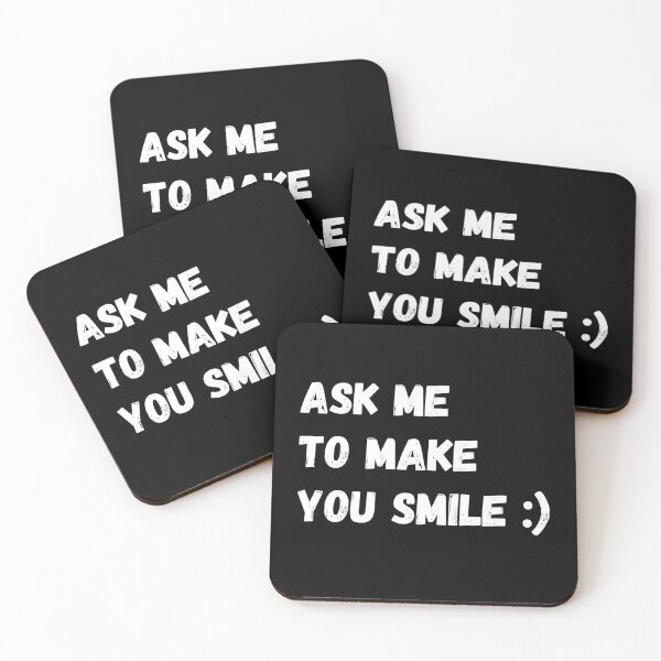 Item preview, Ask Me To Make You Smile designed and sold by AmberSiraj.