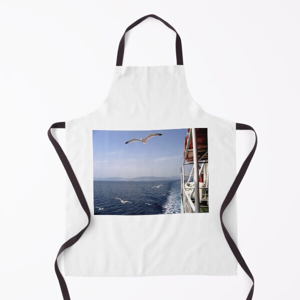 Item preview, THE DIVE BOMBING GULLS OF THE THASSOS FERRY. designed and sold by ronsaunders47.