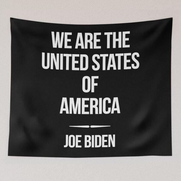 Item preview, We are the United States of America - Joe Biden - President Elect designed and sold by WordsmithNerd.