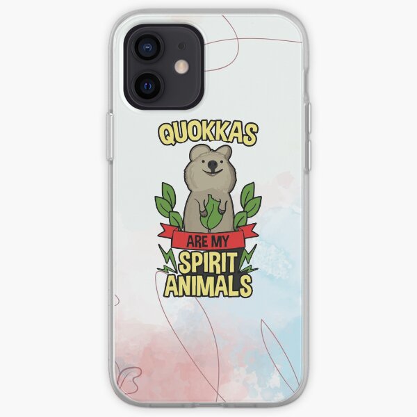 Quokkas Are My Spirit Animal | Quokka iPhone Soft Case