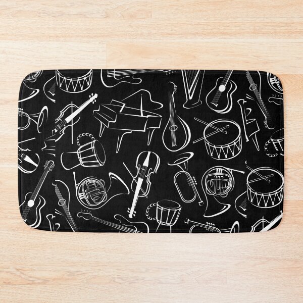 Item preview, Music instruments jazz orchestra Heartbeat, Trumpet, piano Teacher Gift designed and sold by RoManSmArt.