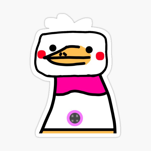 Funtime Chica Sticker for Sale by pastelcandycane