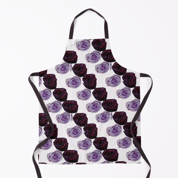 Item preview, Pretty Purple and Black Good Time Rose Pattern designed and sold by FarzT.