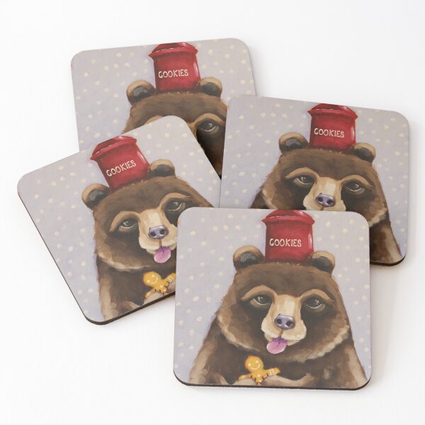 Item preview, Whimsical Cookie Bear designed and sold by StressieCat.