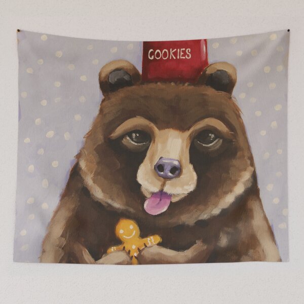 Item preview, Whimsical Cookie Bear designed and sold by StressieCat.