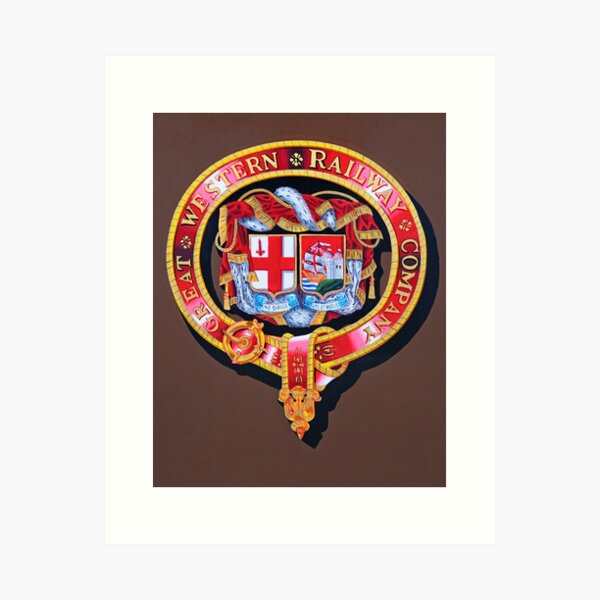 Item preview, GWR Coat of Arms designed and sold by Random Railways.