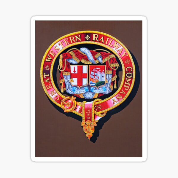GWR Coat of Arms Sticker