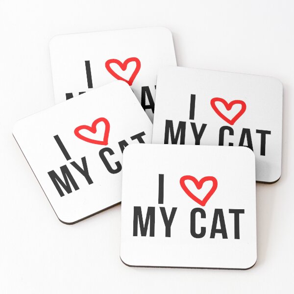 Item preview, I love my cat designed and sold by psyduck25.