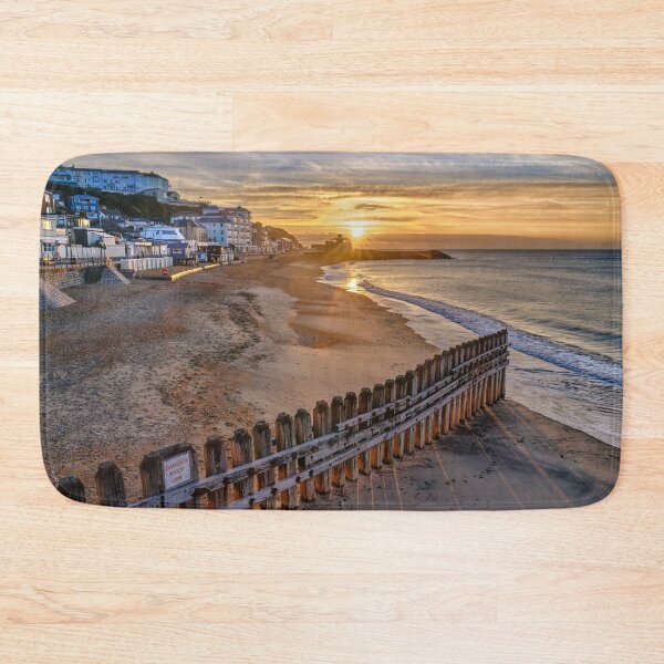 Item preview, Sunrise On Ventnor Beach designed and sold by manateevoyager.