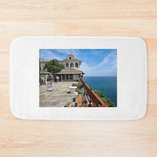 Item preview, MONASTERY  WITH A HEAVENLY VIEW. designed and sold by ronsaunders47.