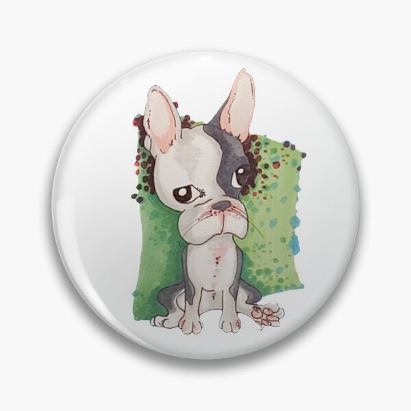 Item preview, Big Headed Boston Terrier designed and sold by pakoproductions.