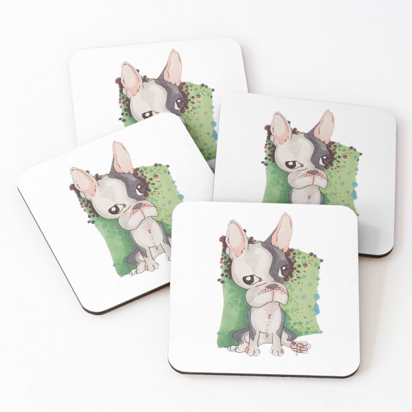 Item preview, Big Headed Boston Terrier designed and sold by pakoproductions.