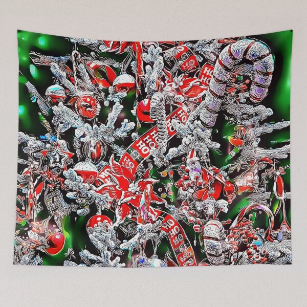 Item preview, Christmas Tree in Red and White designed and sold by RitaMaye.