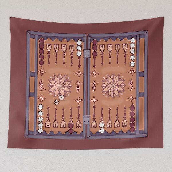 Item preview, backgammon designed and sold by AvotArt.