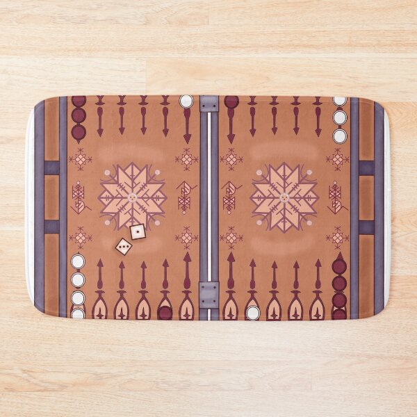 Item preview, backgammon designed and sold by AvotArt.