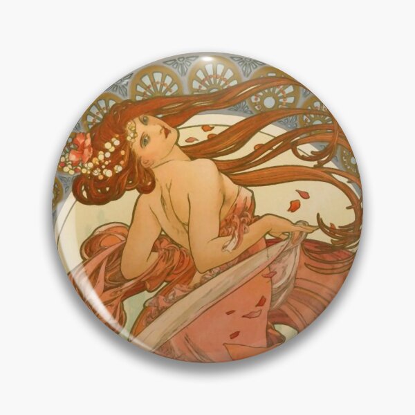 Item preview, Alphonse Mucha (1860 – 1939) "The Arts: Dance" (1898) designed and sold by Alexandra Dahl.