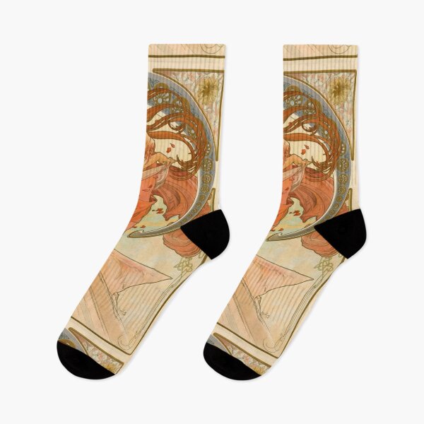 Item preview, Alphonse Mucha (1860 – 1939) "The Arts: Dance" (1898) designed and sold by Alexandra Dahl.
