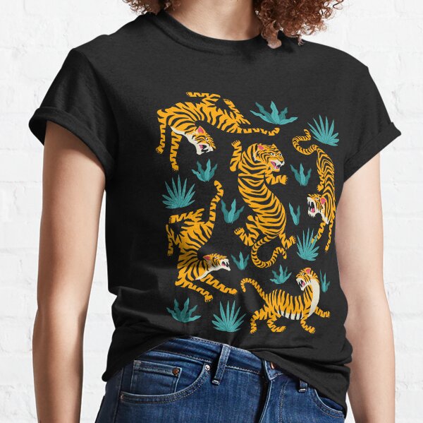 Electro Threads Black Tiger Unisex Tall Tee