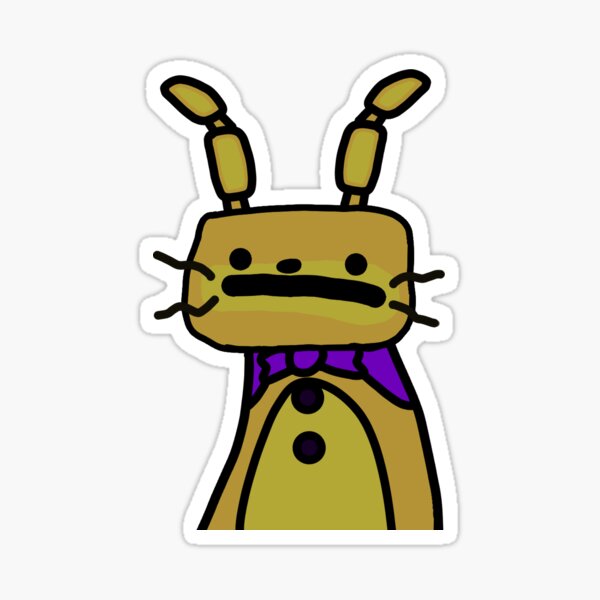 Glitchtrap (FNAF) sticker | Sticker