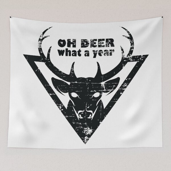 Item preview, Oh deer what a year designed and sold by CynthiaGraphics.