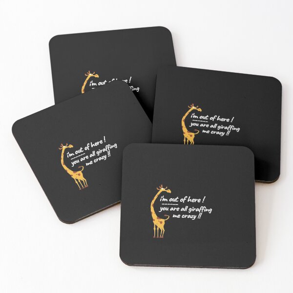Item preview, you are all giraffing me crazy designed and sold by Art Wear Nation.