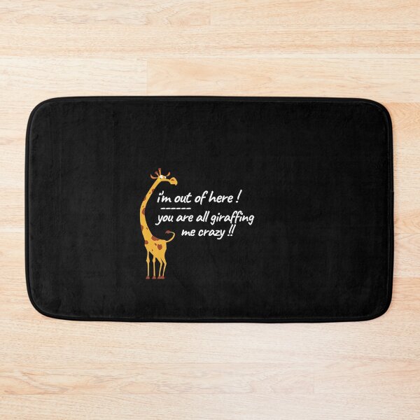 Item preview, you are all giraffing me crazy designed and sold by Art Wear Nation.
