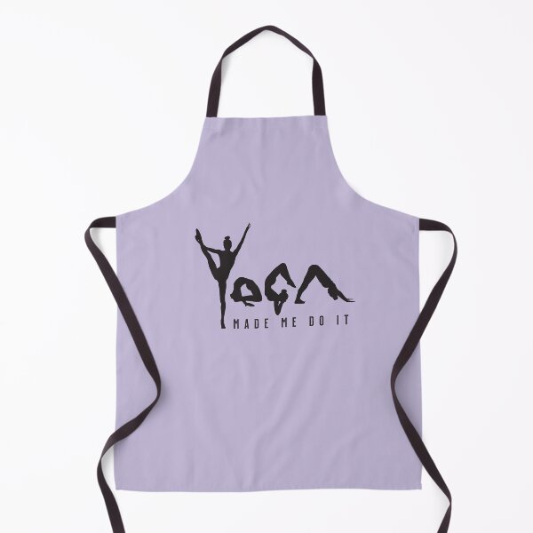 Item preview, Yoga Made Me Do It - Lilac designed and sold by VicEllisArt.