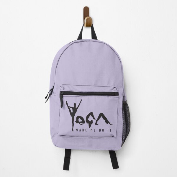 Item preview, Yoga Made Me Do It - Lilac designed and sold by VicEllisArt.