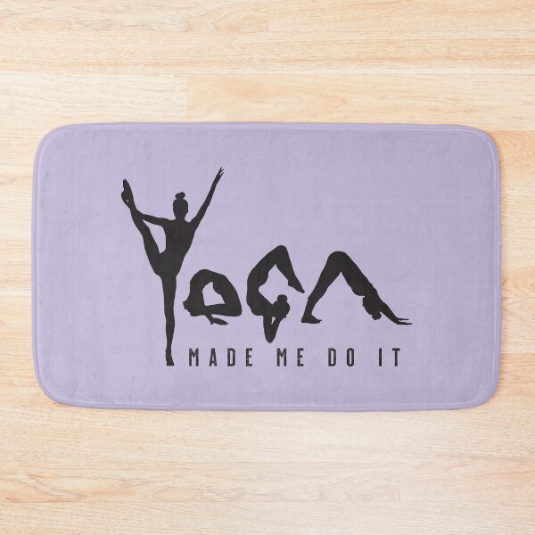 Item preview, Yoga Made Me Do It - Lilac designed and sold by VicEllisArt.