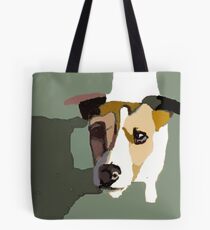 Jack Russel in the sun Tote Bag