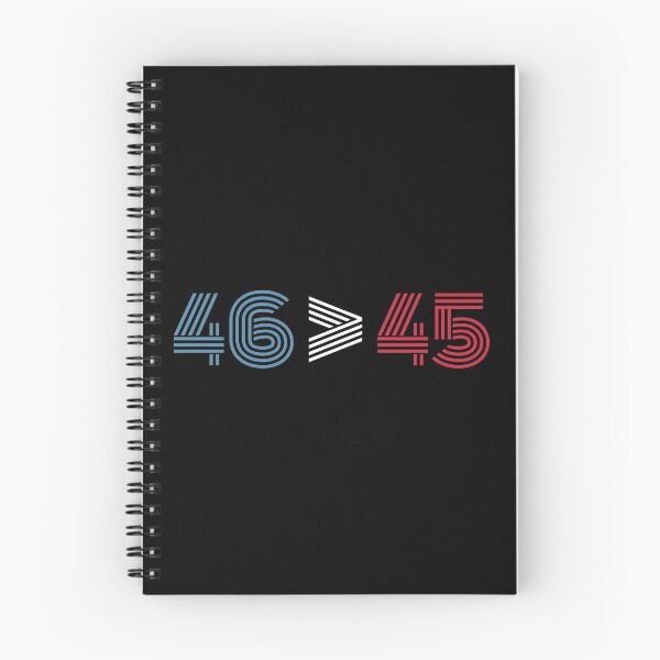 Item preview, 46 Is Greater Than 45 Biden Won designed and sold by RandomStuffShop.